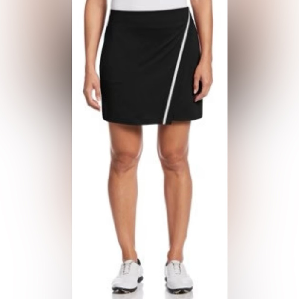 CALLAWAY LADIES TRUESCULPT™ WRAP SKORT - CAVIAR - Medium NWT (#620)